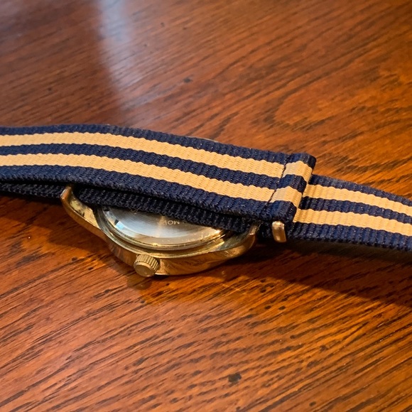 Perry Ellis Accutime Watch Long Fabric NATO Strap - Picture 10 of 12